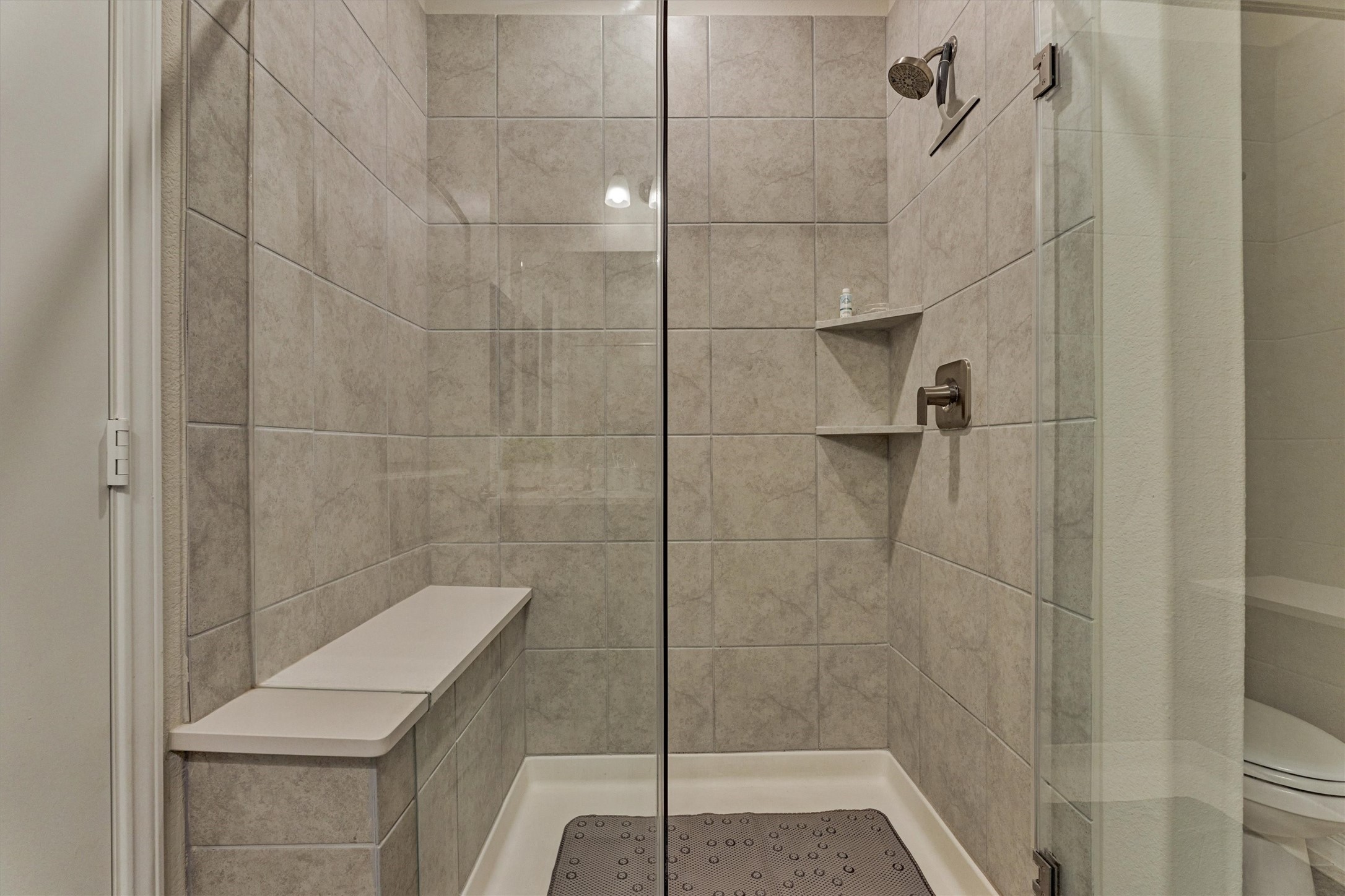 128 Caspian Way Spring Spring, TX 77382 - Photo 24 of 48 a bathroom with a shower