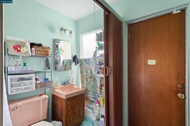 a room with storage and utility