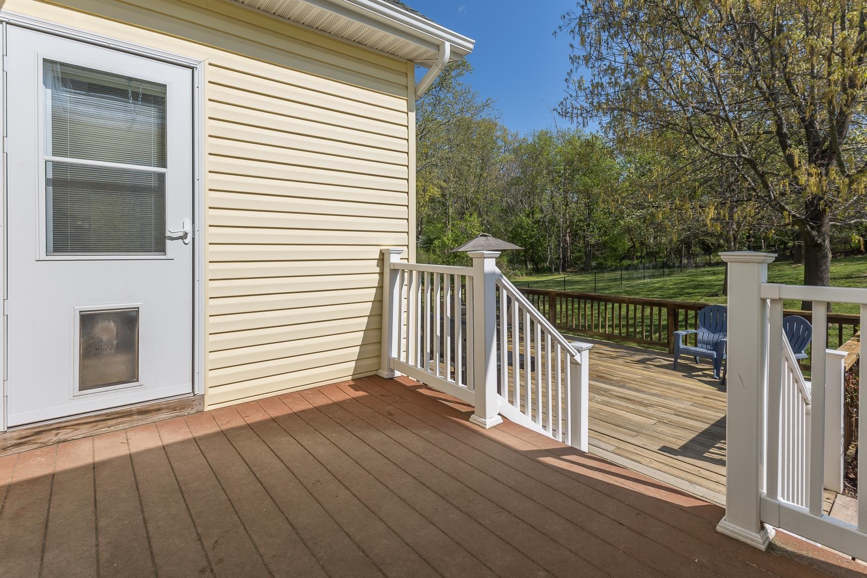 772 Patterson Mill Road Grottoes, VA 24441 - Photo 64 of 75 a view of a balcony with wooden floor and fence