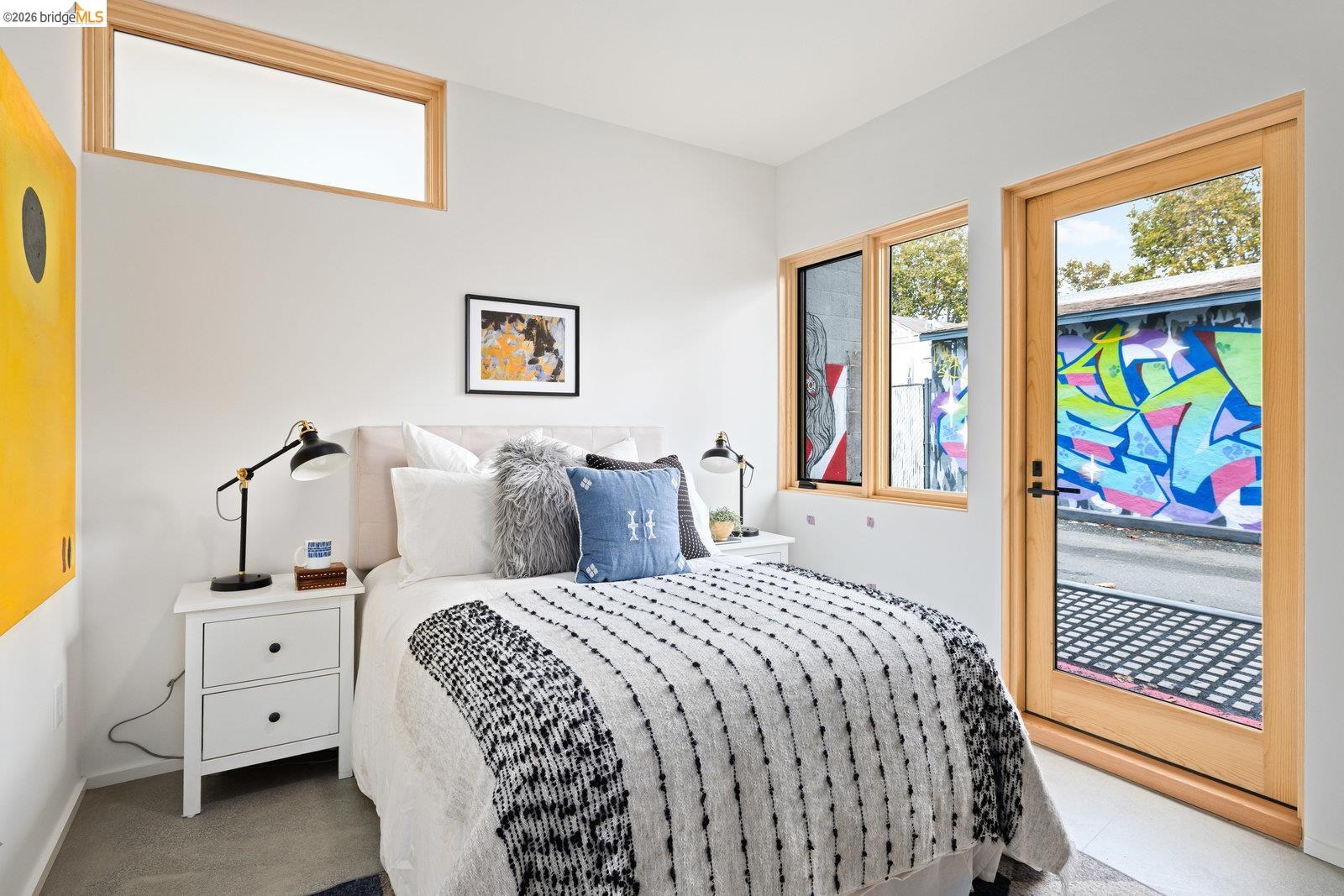 809 Jones Street Berkeley, CA 94710 - Photo 12 of 33 a bedroom with a bed and a window
