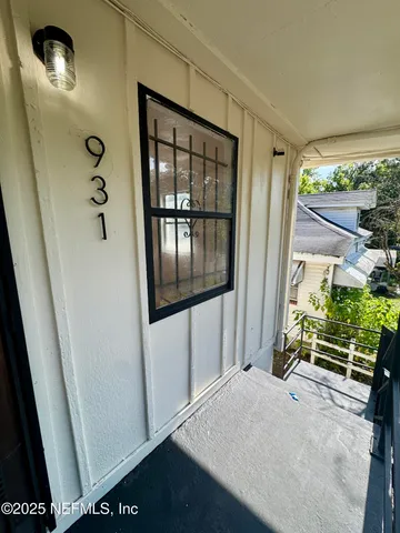 a view of an entryway