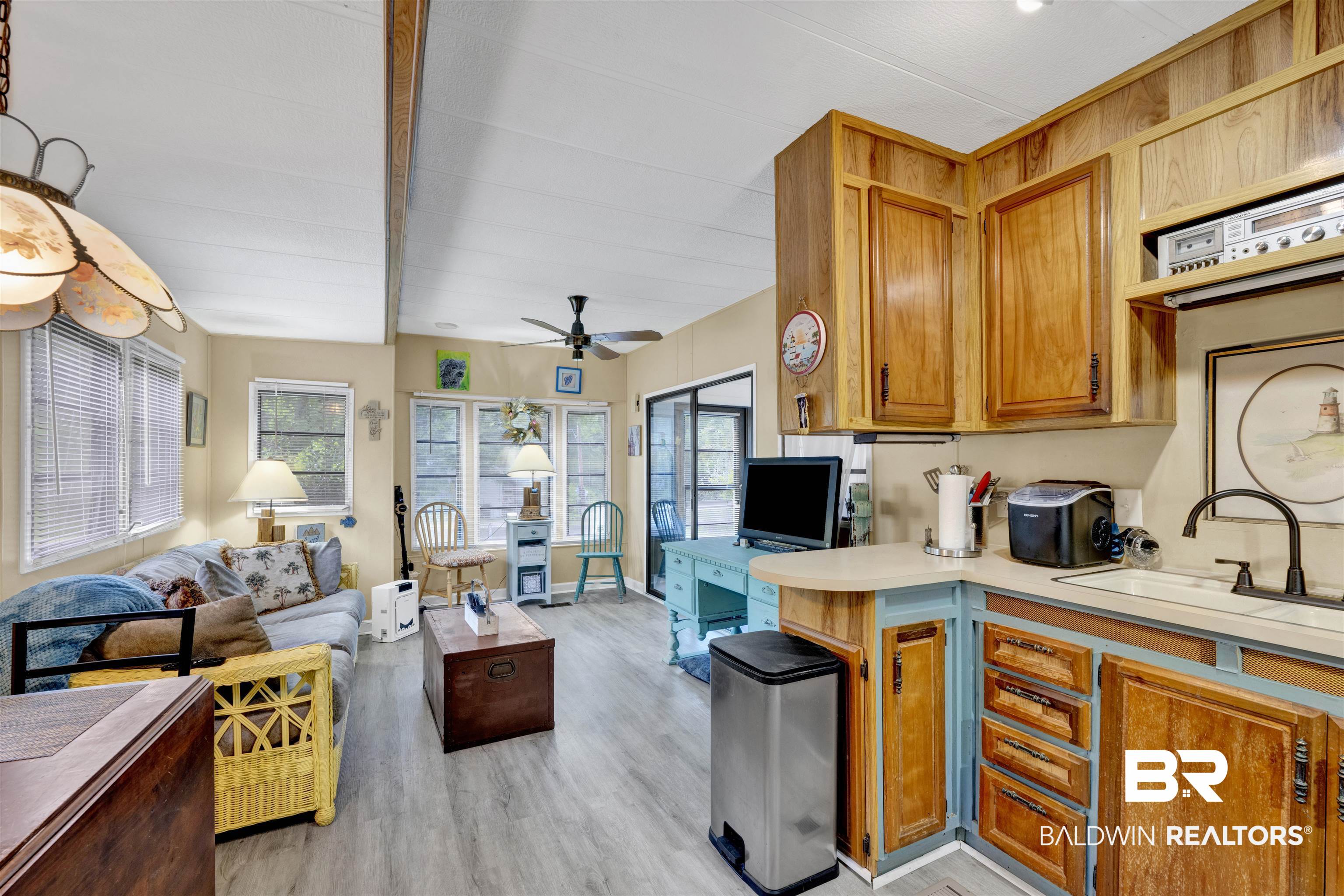 489 Elberta Loop Lillian, AL 36549 - Photo 6 of 42 Kitchen to living room
