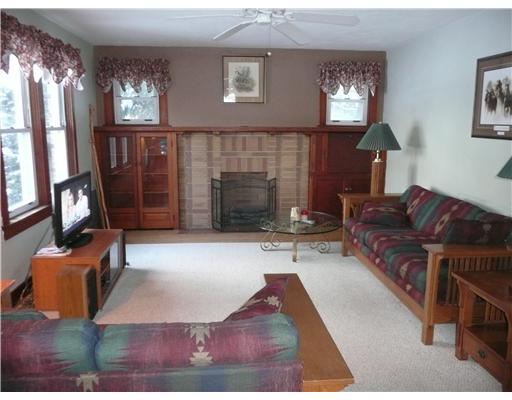 213 Winfield Road Sarver, PA 16055 - Photo 3 of 12 Living Room. FIREPLACE IS ORIGINAL (AS IS), HARDWOOD FLOORS