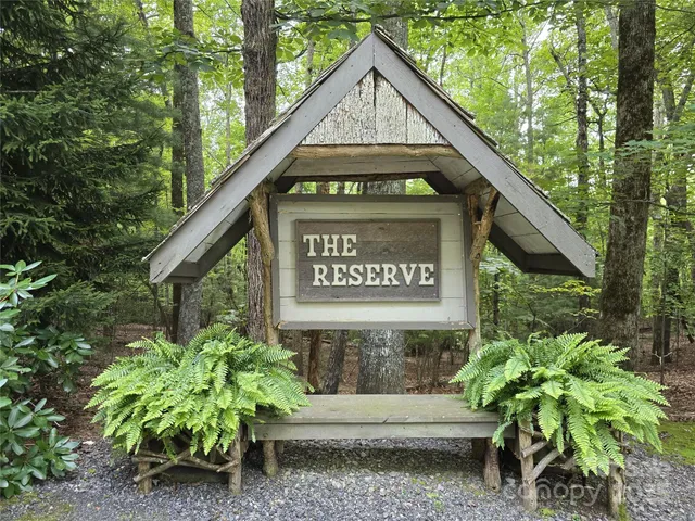 a view of a road with a yard