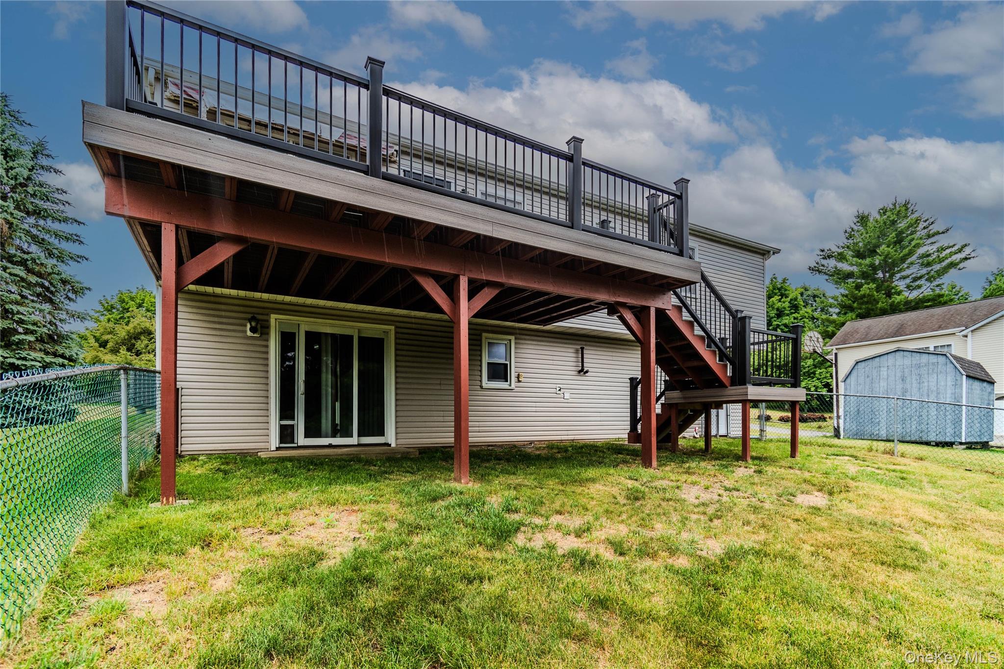 6 Bates Circle Florida, NY 10921 - Photo 49 of 50 Back yard - trex deck, entrance to lower level