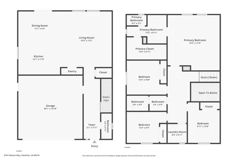 $569,000 | 6707 Oakum Way, Stockton, CA 95219
