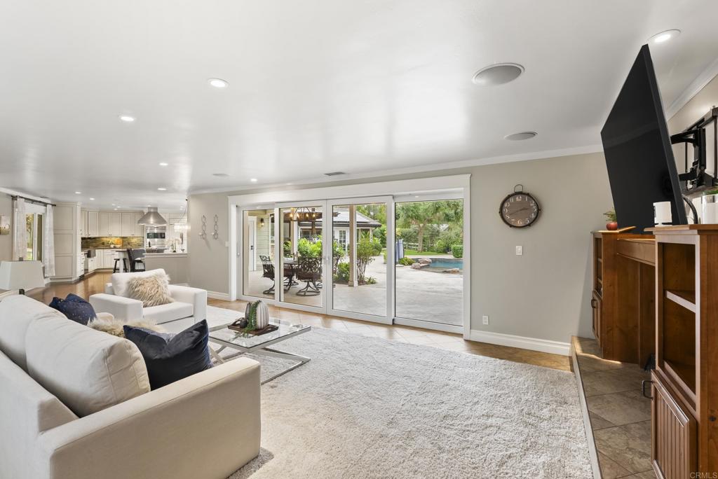4847 Vita Road La Mesa, CA 91941 - Photo 12 of 73 a living room with furniture and a flat screen tv