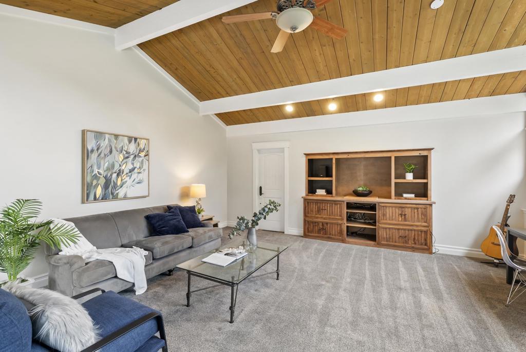 4847 Vita Road La Mesa, CA 91941 - Photo 43 of 73 a living room with furniture and a flat screen tv