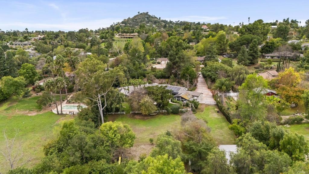 4847 Vita Road La Mesa, CA 91941 - Photo 73 of 73 an aerial view of residential houses with outdoor space and trees