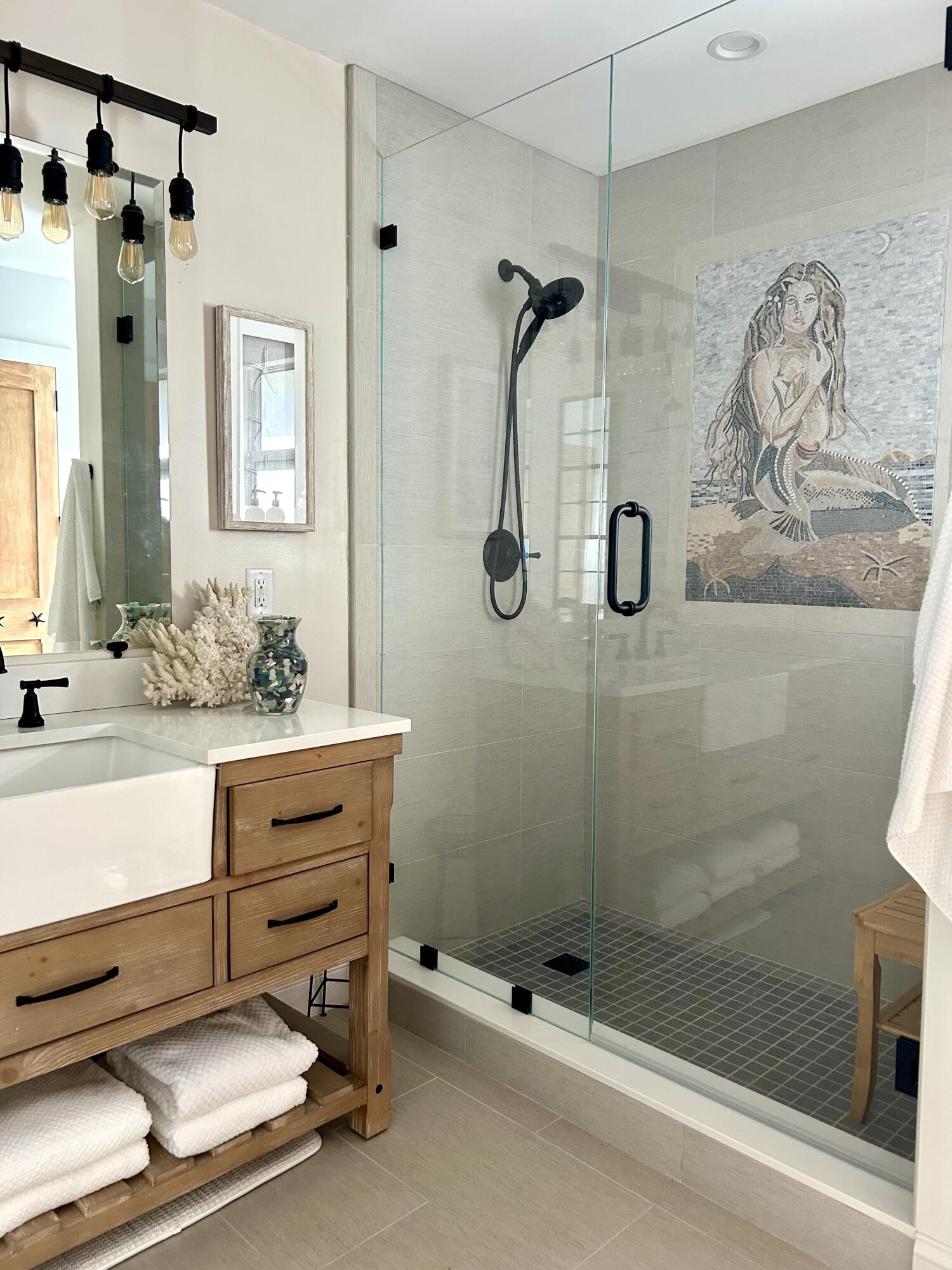 21 Corrine Place Key Largo, FL 33037 - Photo 13 of 46 a bathroom with a shower and a sink