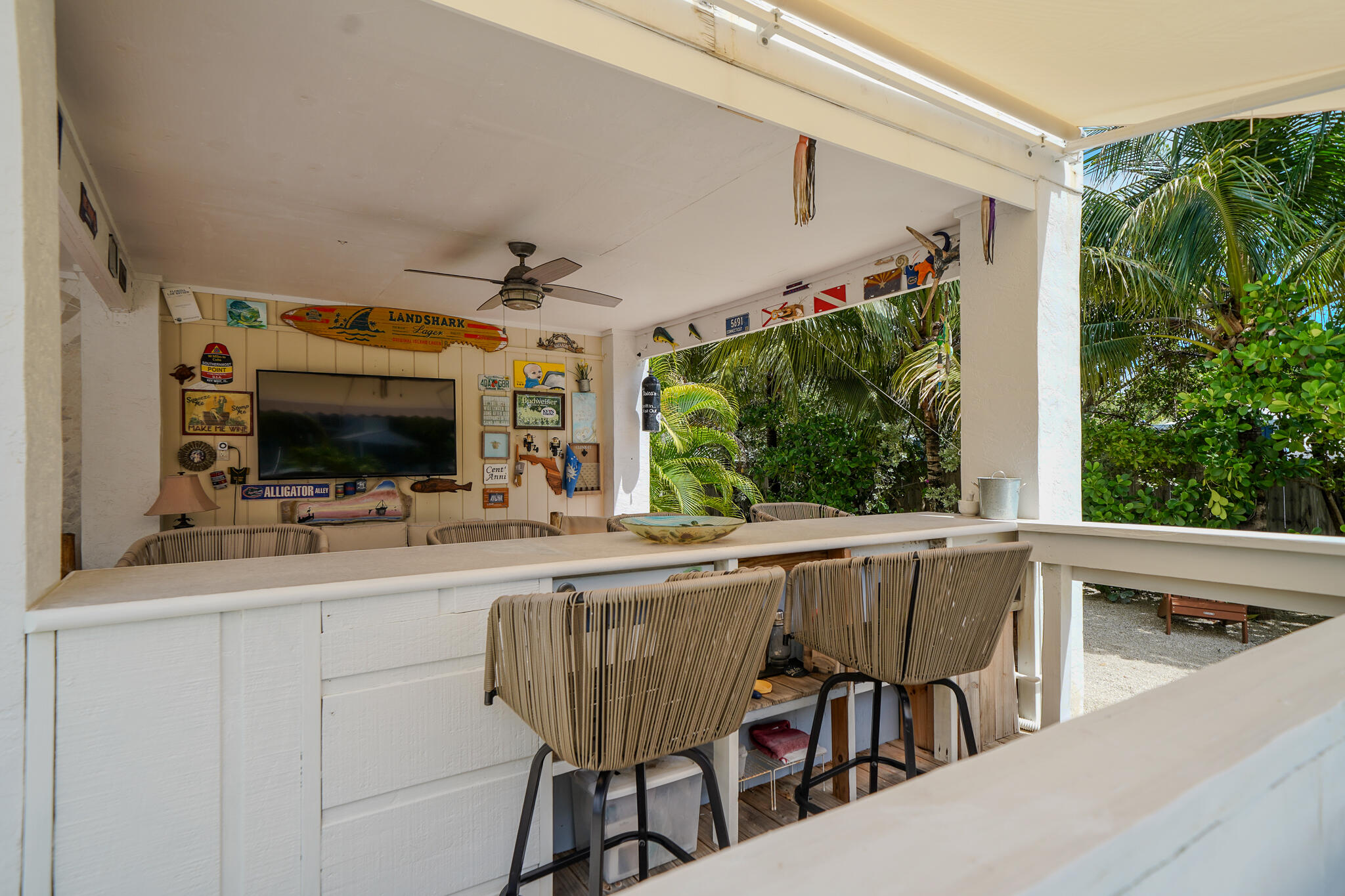 21 Corrine Place Key Largo, FL 33037 - Photo 35 of 46 a view of a dining room with furniture window and outside view