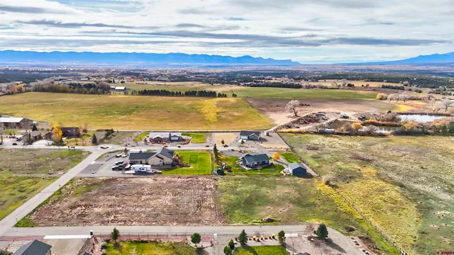 a view of an ocean and city