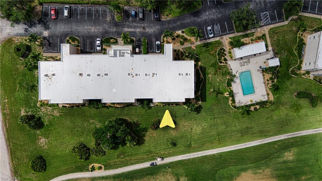 801 Islamorada Boulevard, Unit 22B Punta Gorda, FL 33955 - Photo 33 of 48 an aerial view of residential house with outdoor space and swimming pool