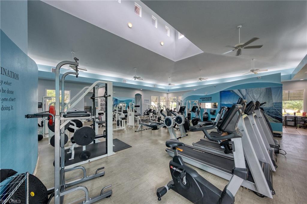 801 Islamorada Boulevard, Unit 22B Punta Gorda, FL 33955 - Photo 41 of 48 a view of a room with gym equipment