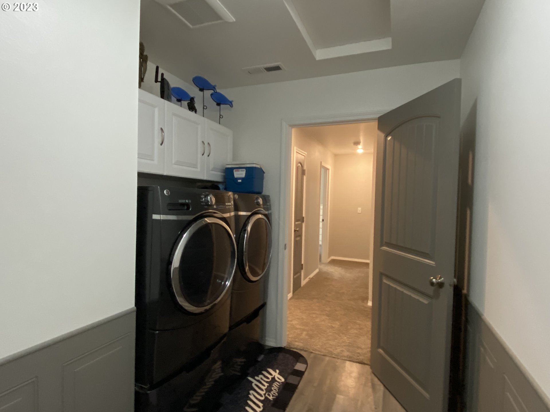 227 Locust Lane Goldendale, WA 98620 - Photo 21 of 48 a view of a storage & utility room with washer and dryer