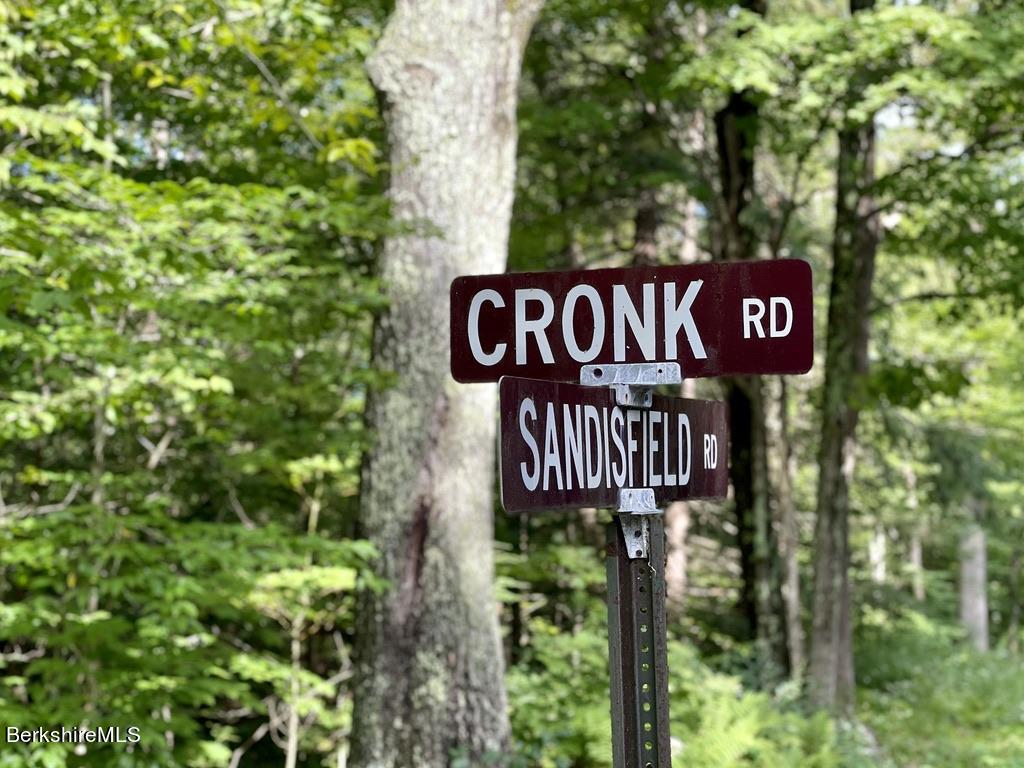 76 Cronk Road Monterey, MA 01245 - Photo 2 of 10 a street sign on a pole on a street