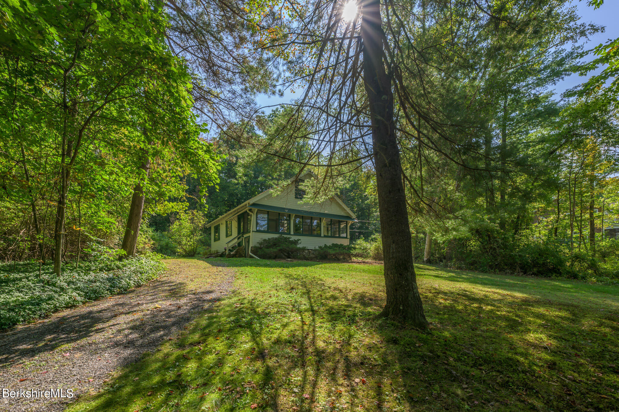22 Mahkeenac Heights Road Stockbridge, MA 01262 - Photo 3 of 55 Driveway up to the House