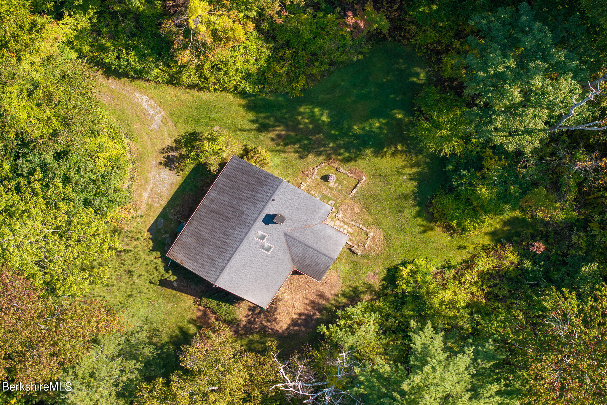 22 Mahkeenac Heights Road Stockbridge, MA 01262 - Photo 52 of 55 Aerial of the House