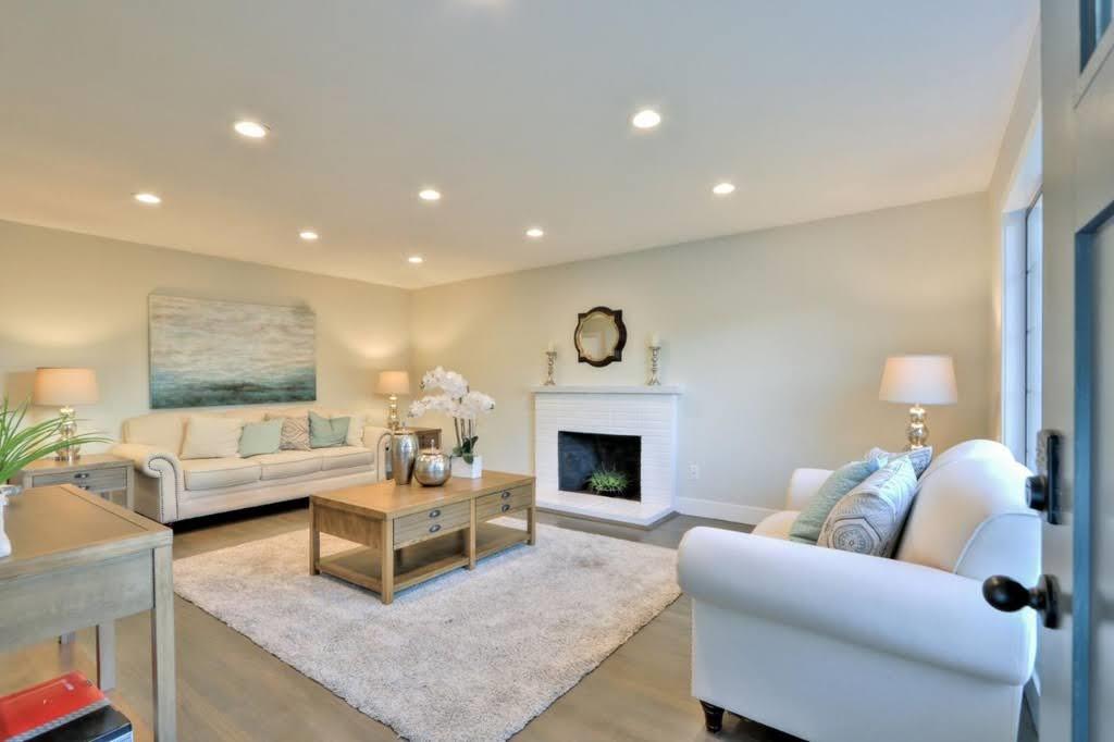 3959 Paladin Drive San Jose, CA 95124 - Photo 5 of 31 a living room with furniture and a fireplace