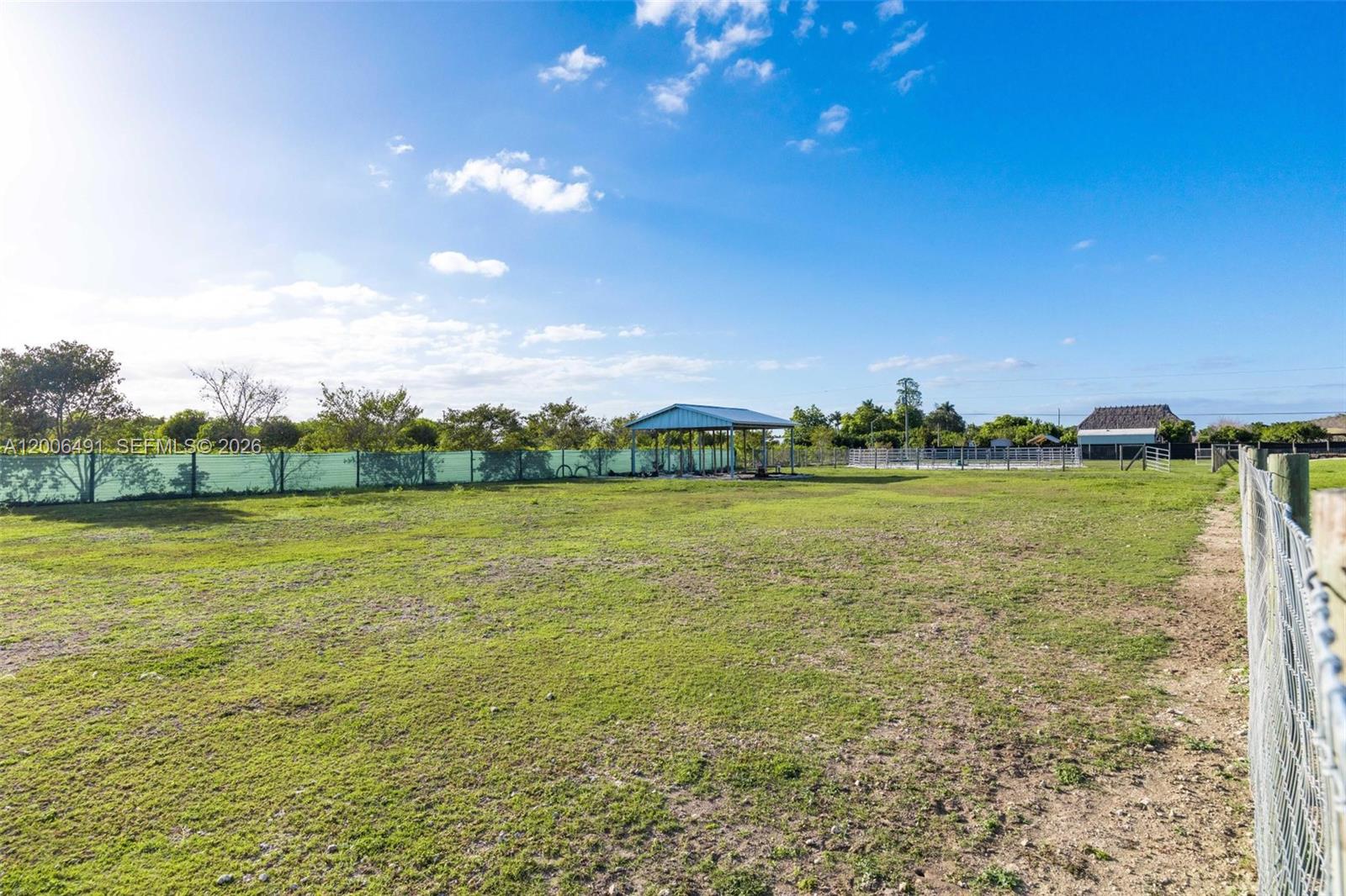 22275 Southwest 256th Street Homestead, FL 33031 - Photo 45 of 57 a view of a lake with houses in the back