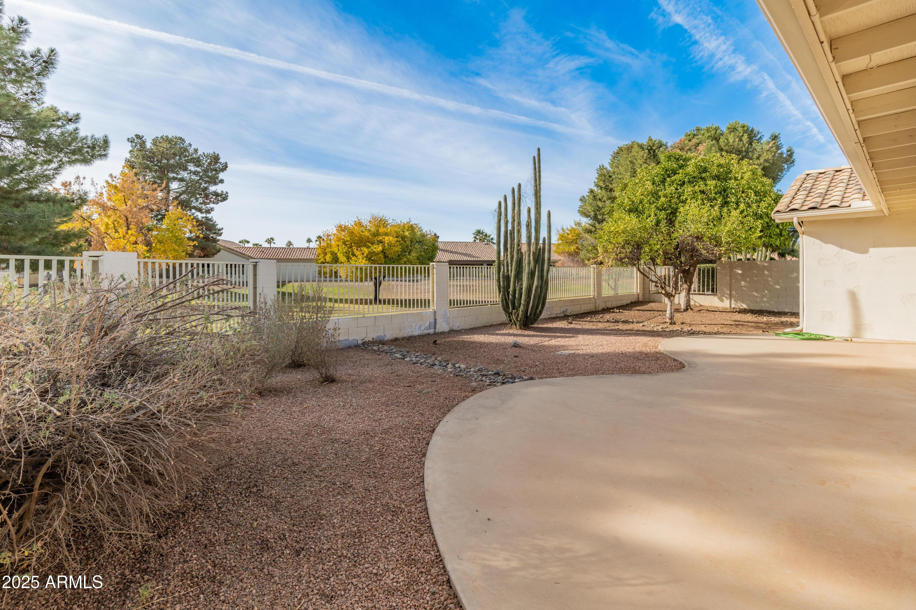 14543 West Bison Path Surprise, AZ 85374 - Photo 34 of 42 a view of a backyard