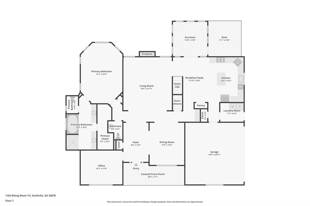 1162 Rising Moon Trail Snellville, GA 30078 - Photo 3 of 77