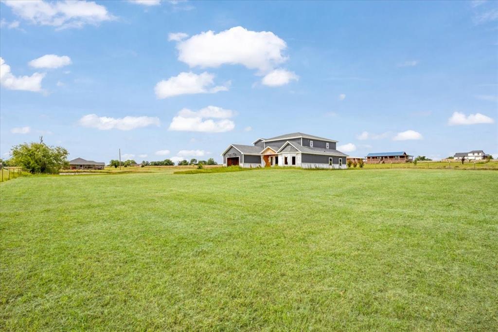 2463 County Road Bonham, TX 75418 - Photo 28 of 29 a view of a houses with yard and lake view