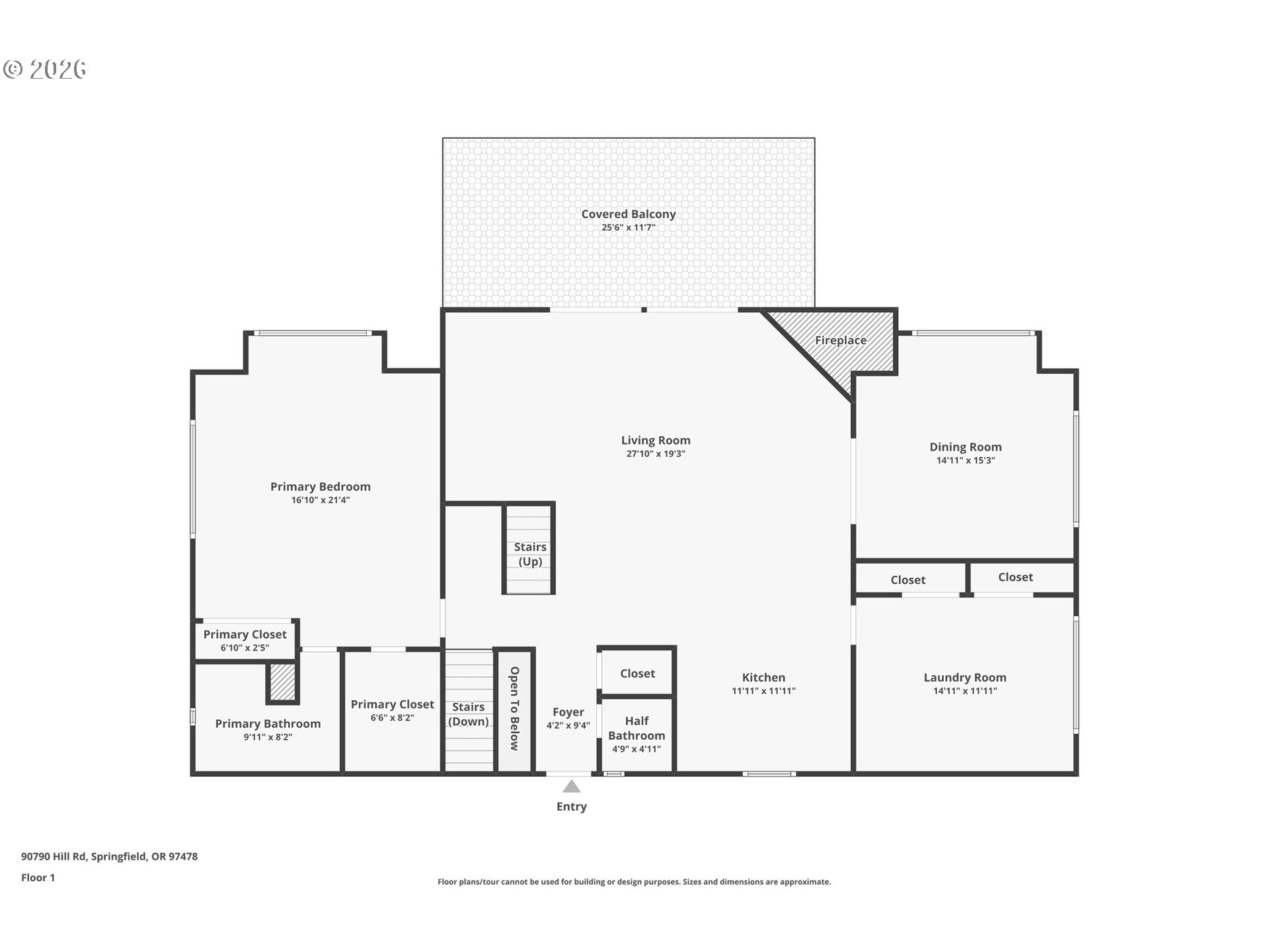 90790 Hill Road Springfield, OR 97478 - Photo 47 of 48 Floor Plan