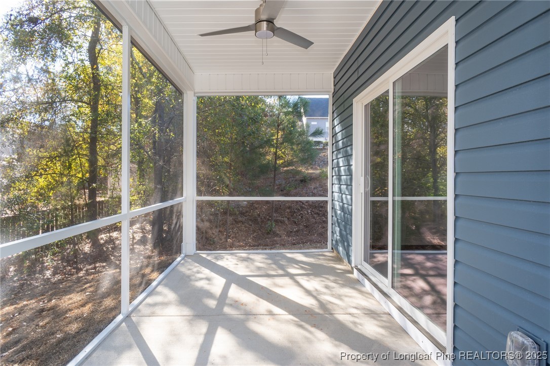 3211 Nottinghill Road Fayetteville, NC 28311 - Photo 37 of 39 a view of a glass door with a balcony