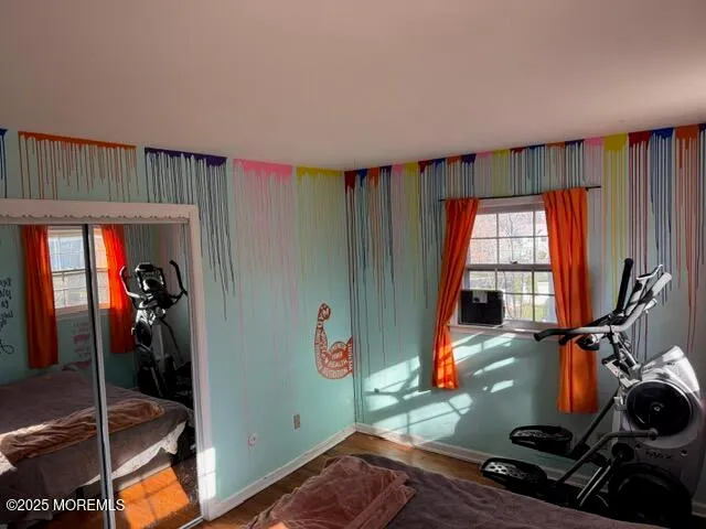 a room with musical instruments