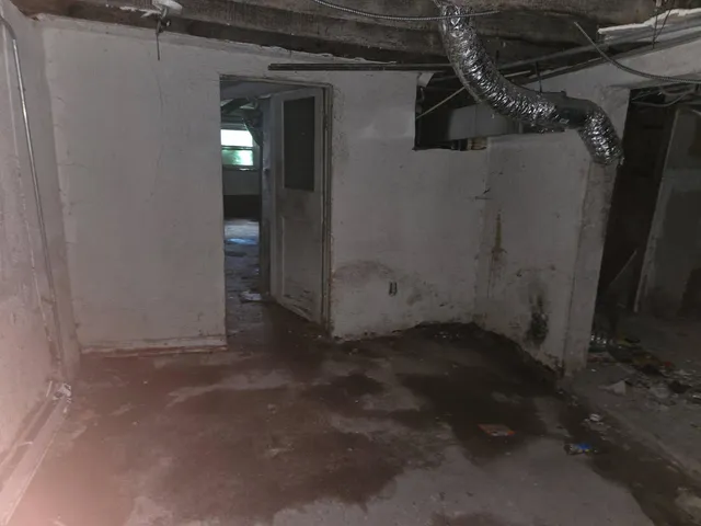 a view of a small space