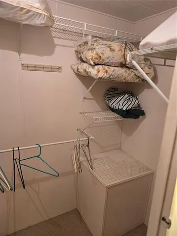 a close view of utility room