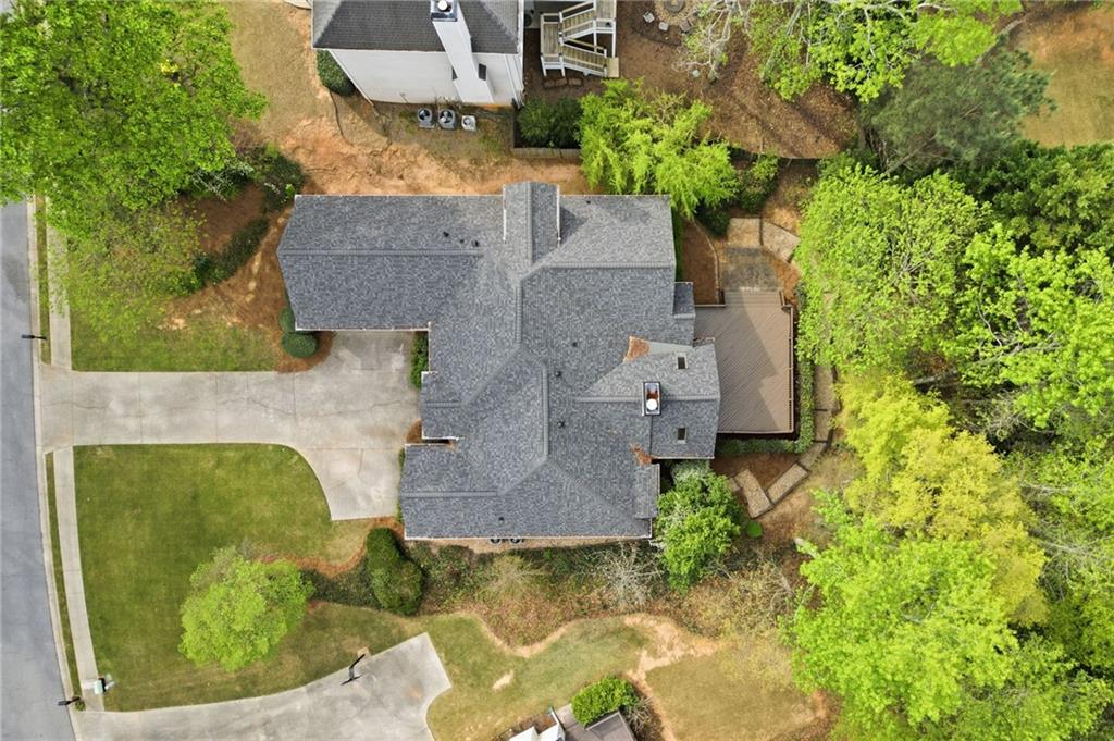 3875 Montvale Crossing Cumming, GA 30041 - Photo 50 of 53 an aerial view of a house with a yard