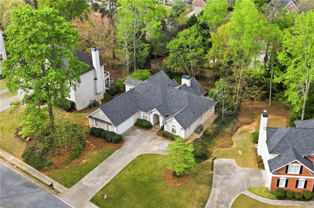 3875 Montvale Crossing Cumming, GA 30041 - Photo 51 of 53 an aerial view of a house
