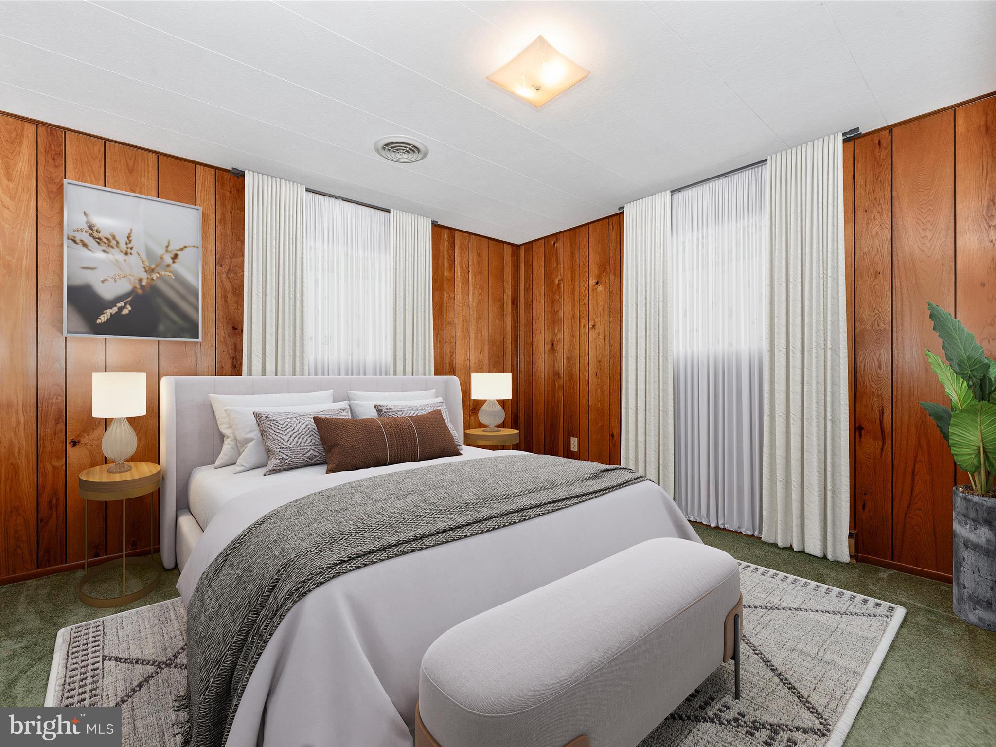 11732 Warner Road Keymar, MD 21757 - Photo 23 of 59 a bedroom with a large bed and a painting on the wall