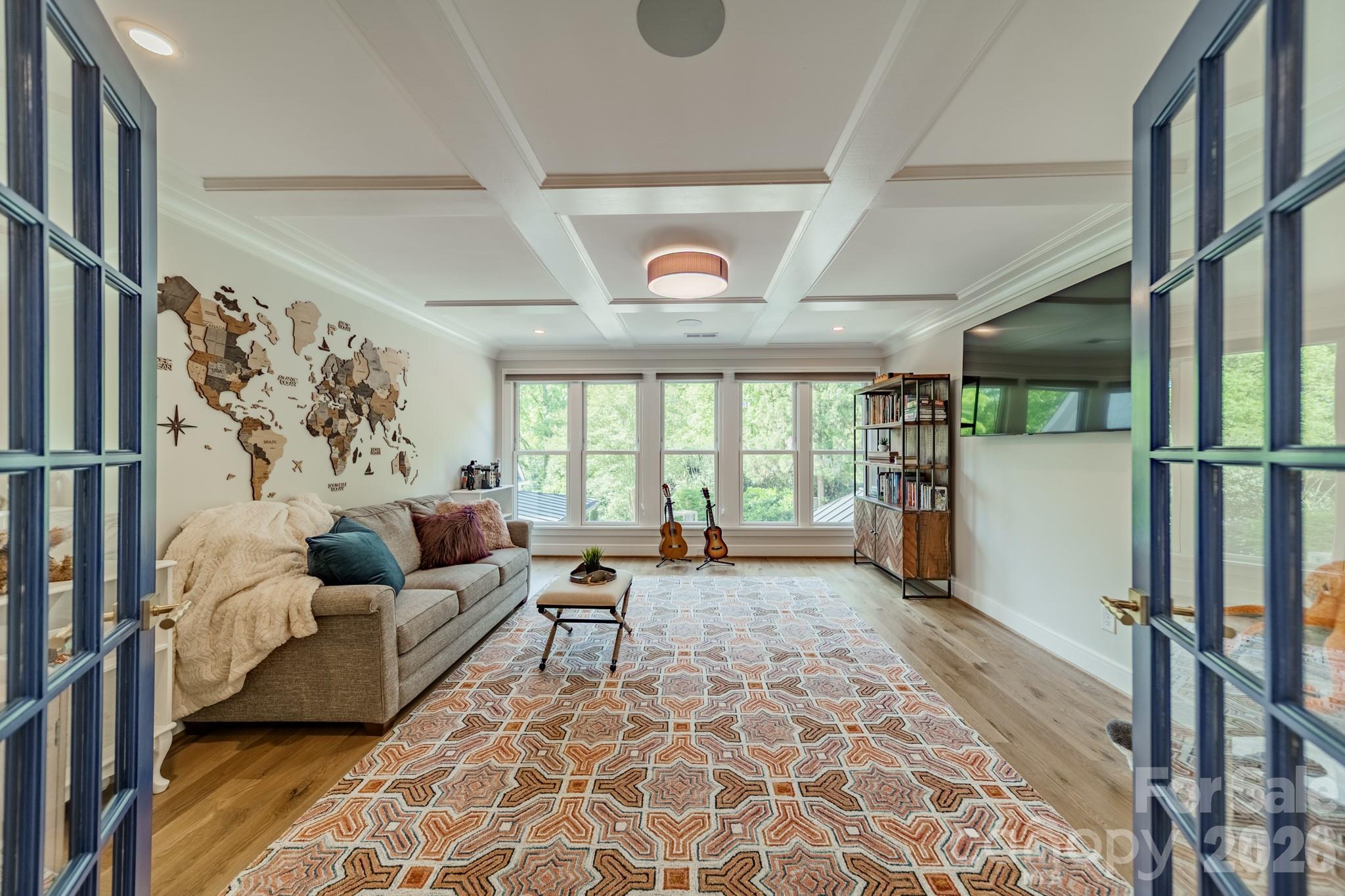 5400 Colony Road Charlotte, NC 28226 - Photo 18 of 48 a living room with furniture and a large window