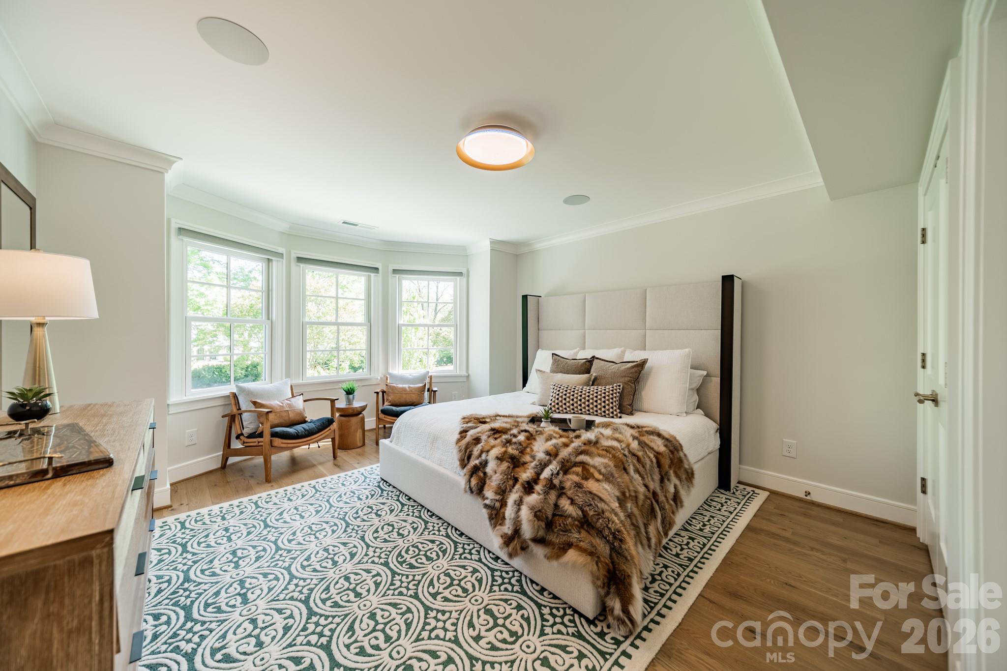 5400 Colony Road Charlotte, NC 28226 - Photo 20 of 48 a bedroom with a bed and a couch