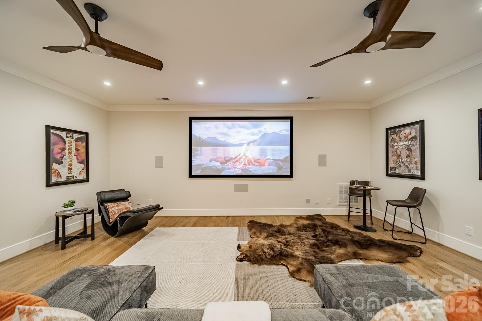 5400 Colony Road Charlotte, NC 28226 - Photo 31 of 48 a living room with furniture and a flat screen tv