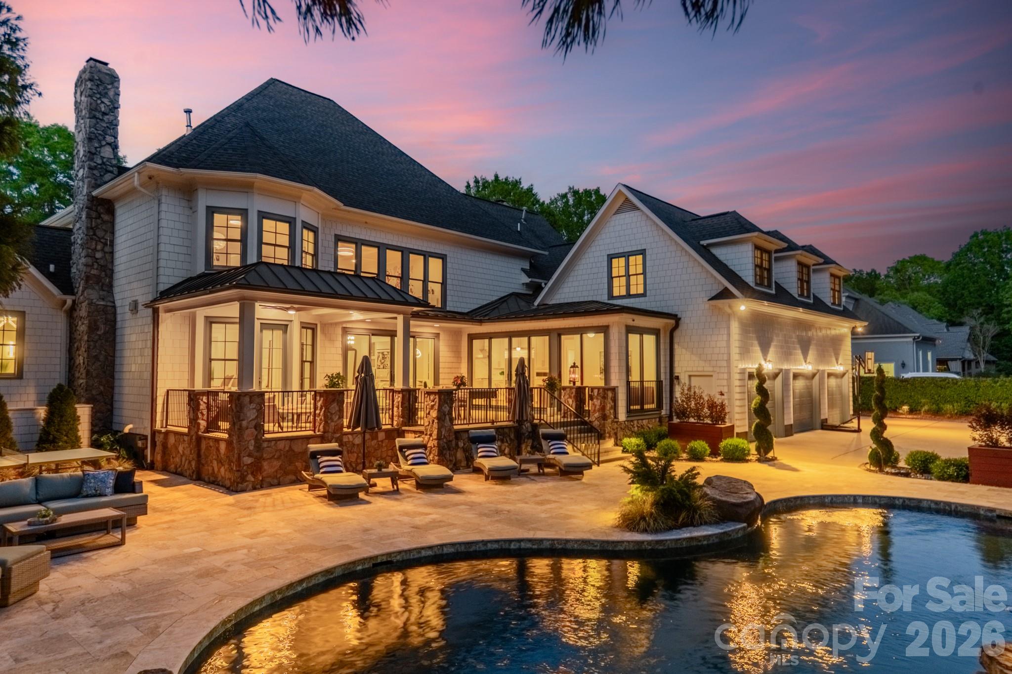 5400 Colony Road Charlotte, NC 28226 - Photo 43 of 48 a view of a building with a swimming pool