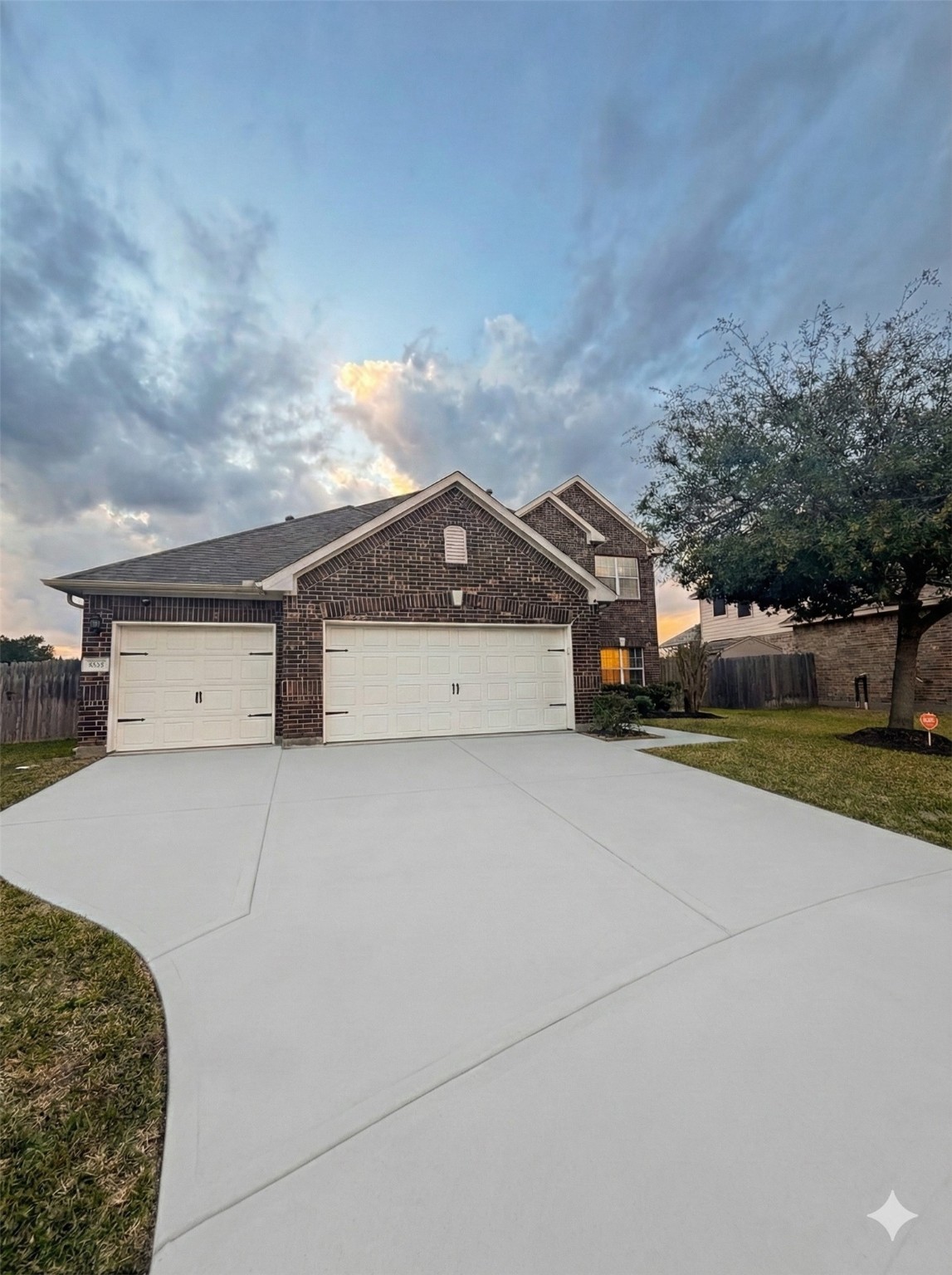 30707 Lily Trace Court Spring, TX 77386 - Photo 19 of 23 a front view of a house with a yard and garage