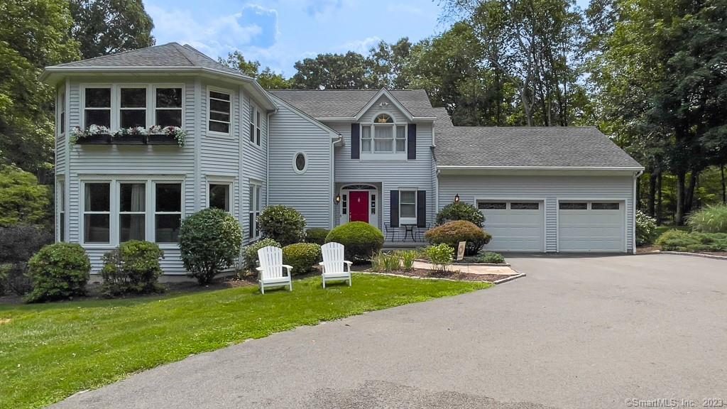 67 Obtuse Road South Brookfield, CT 06804 - Photo 1 of 1 a front view of house with yard and green space