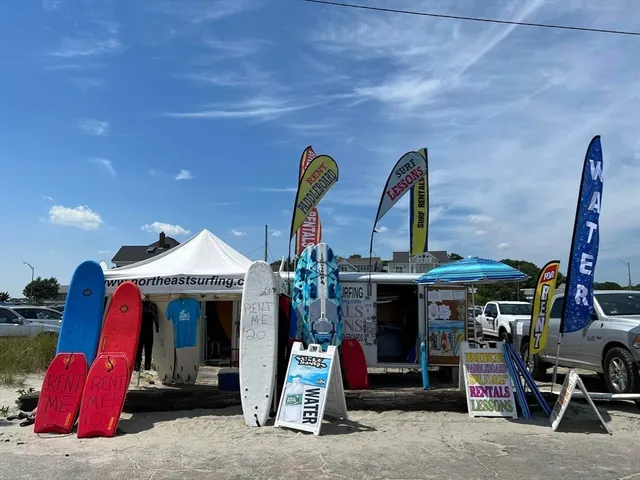 a view of beach and ocean