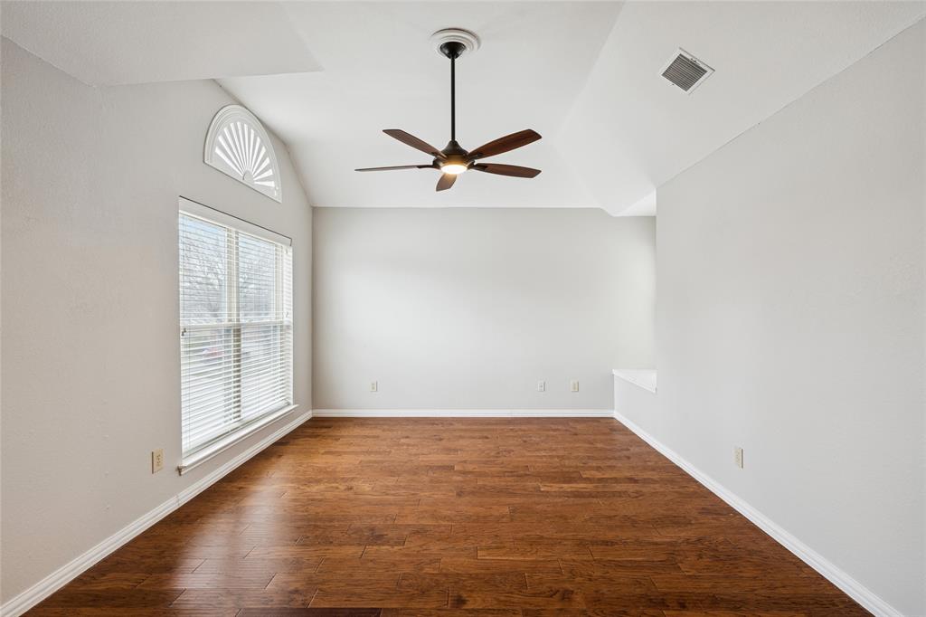 356 Arbor Court Euless, TX 76039 - Photo 19 of 37 Large primary bedroom with window seat, seating area and ensuite bath