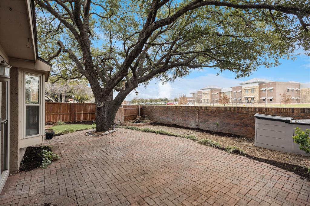 356 Arbor Court Euless, TX 76039 - Photo 32 of 37 Patio view looking out to the back of yard