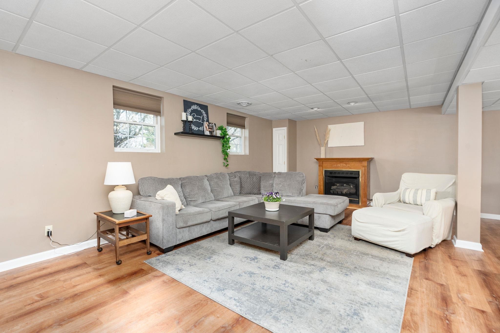 162 Cold Springs Road Stuarts Draft, VA 24477 - Photo 21 of 33 a living room with furniture and a fireplace