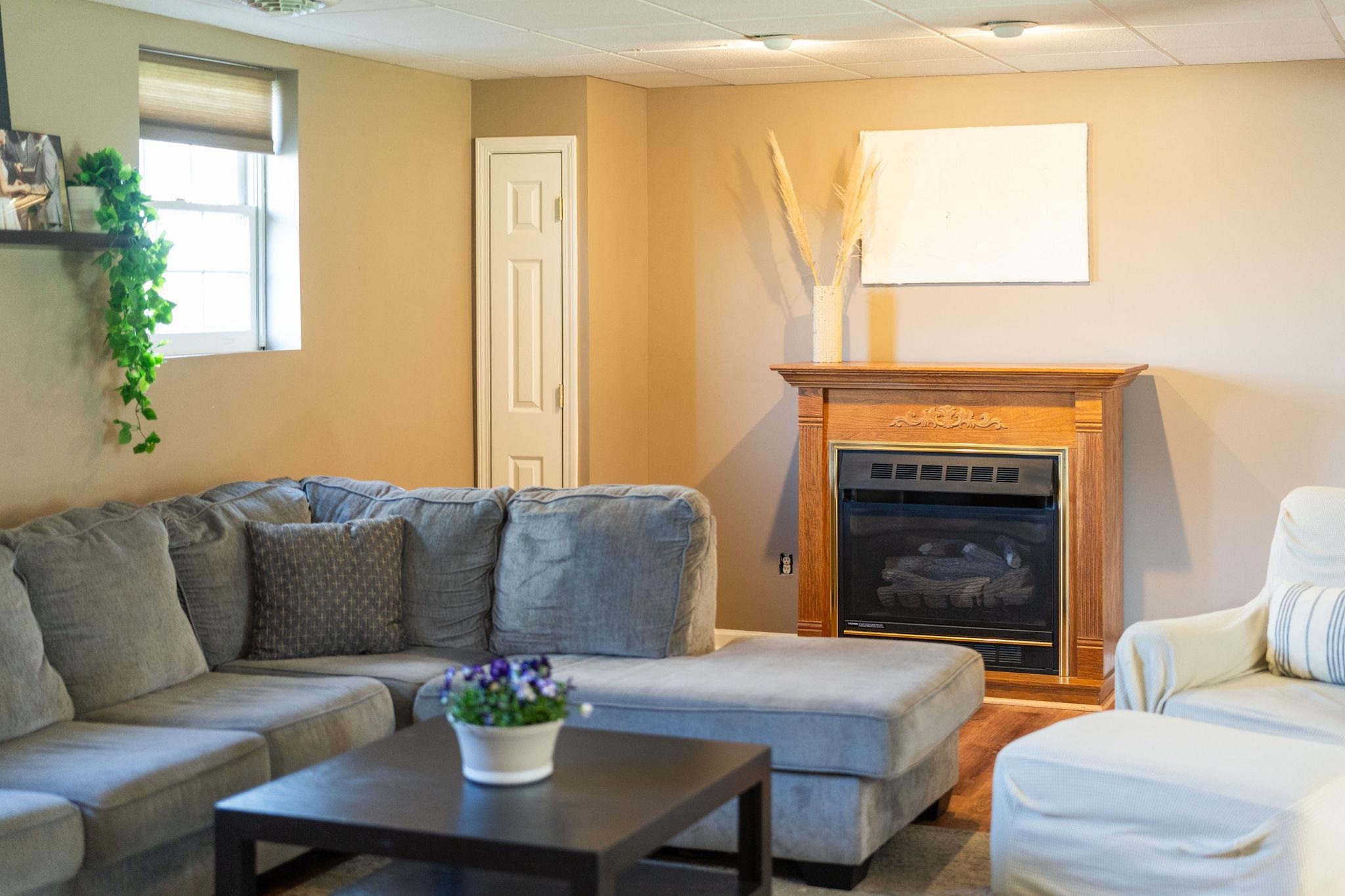 162 Cold Springs Road Stuarts Draft, VA 24477 - Photo 22 of 33 a living room with furniture and a fireplace