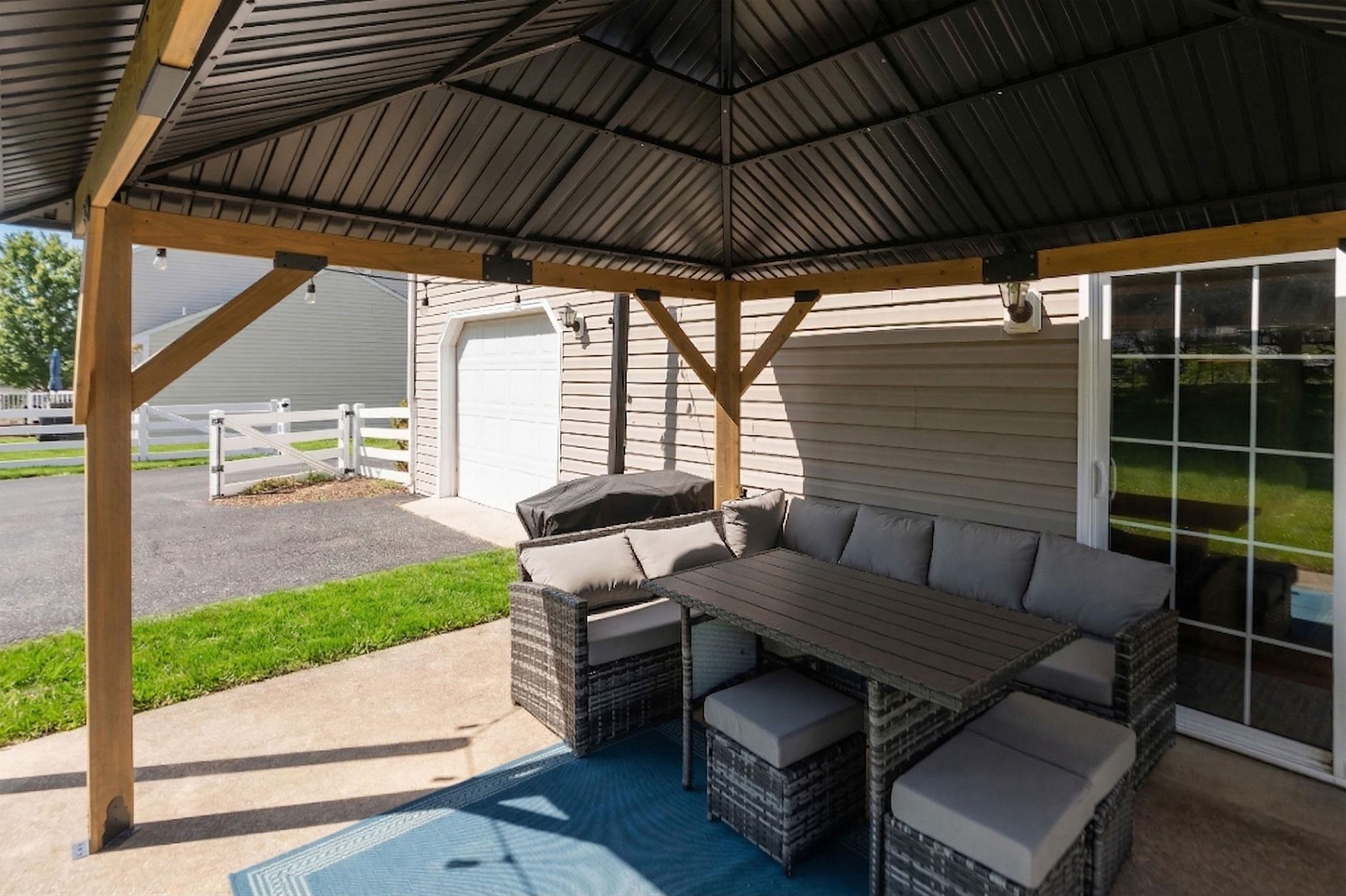 162 Cold Springs Road Stuarts Draft, VA 24477 - Photo 29 of 33 a outdoor living space with patio furniture