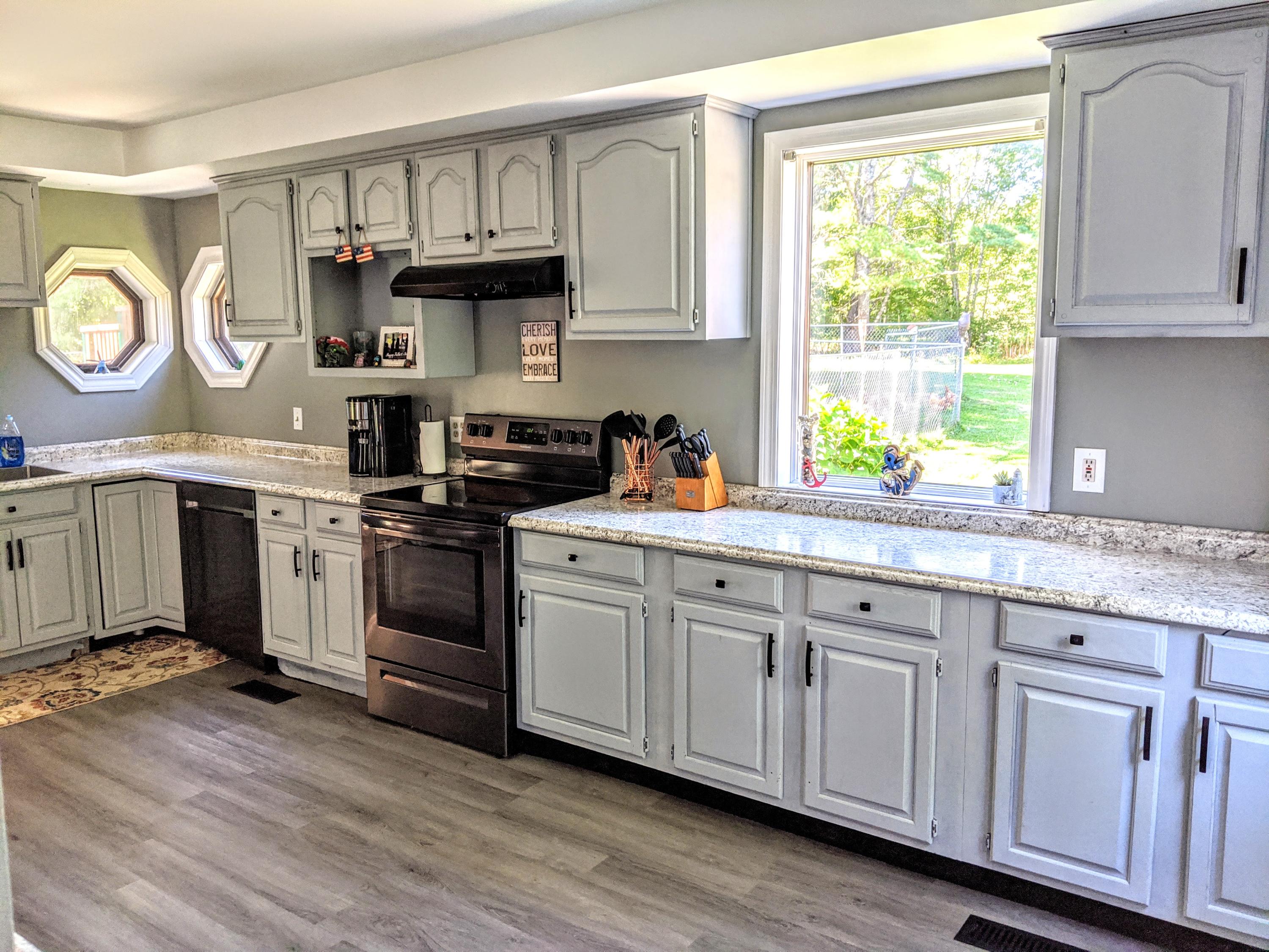 24 Dunbar Road Thomaston, ME 04861 - Photo 23 of 48 kitchen facing back yard