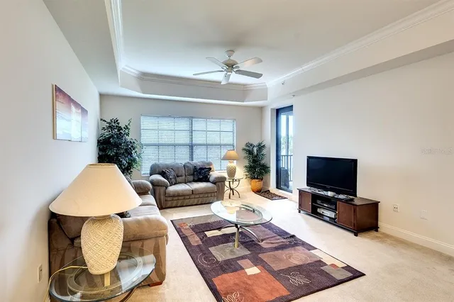 a view of a balcony with furniture