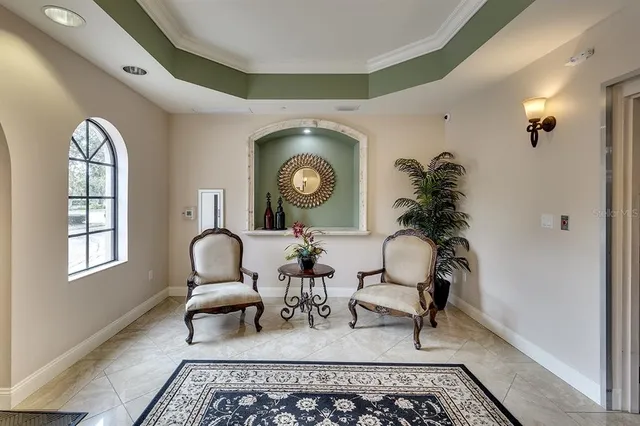 a car parked in a garage